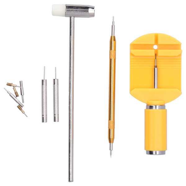 Klokke Link Pin Remover Spring Bar Tool Klokke Band Remover Adjuster Klokke Reparasjonsverktøysett