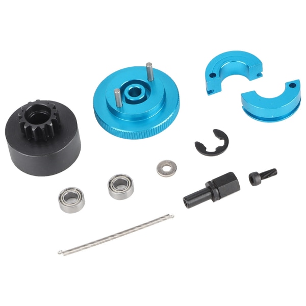 1 set 13T svänghjulshastighetskopplingsvariatorsats Set Passar för 1/10 RC Nitro-motor (blå)