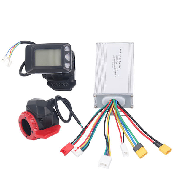 36V 350W Motor Controller Display Panel Tommelgas Sæt Aluminium PCB Plast Elektrisk Cykel Modifikationssæt til Elektrisk Cykel Scooter
