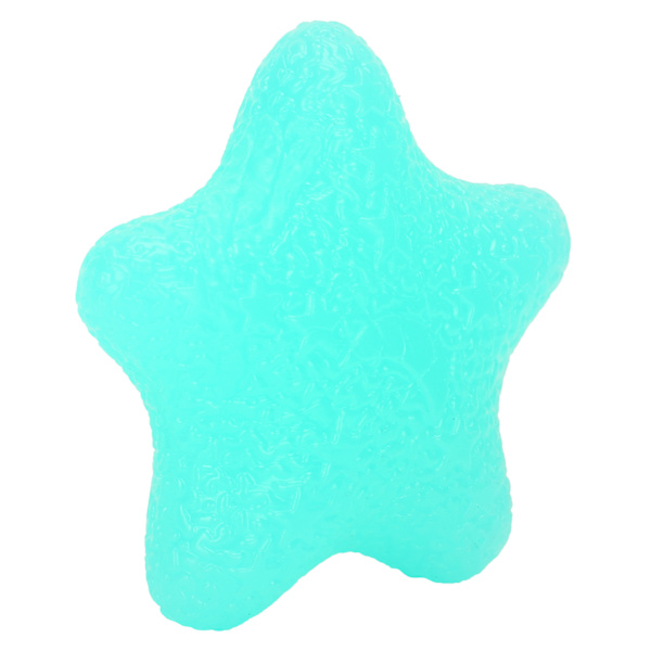 Elastiskt handgrepp Bolla Stjärnform Fingermassage Handledsträning Stress relief Squeeze BallGreen