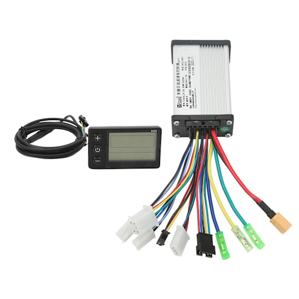 Elektrisk cykelkonverteringssæt Sinusformet tre-mode controller S866 panel til 250W 350W motor DC 36V 48V