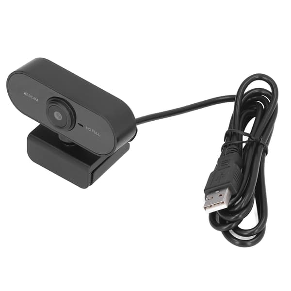 Webkamera HD 1080P Støjreduktion Autofokus Nem Installation Bred Kompatibilitet Computer Webcam
