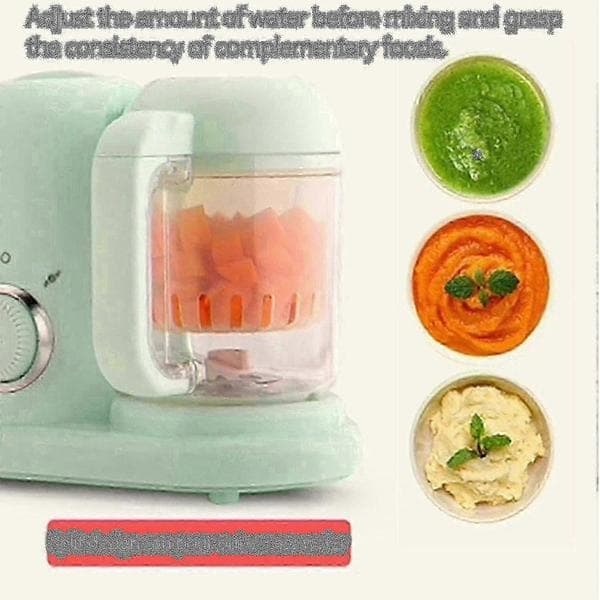 Babymadprocessor, Purémadprocessor, Dampkoger og Blender, Varmer, Alt-i-én Automatisk Madlavning