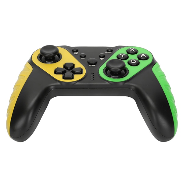 Bluetooth trådlös handkontroll fjärrkontroll joystick gamepad gyroskop för Nintend Switch ProYellow Green