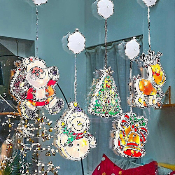 Julesugkopplampe Hengende Lys Julenissen