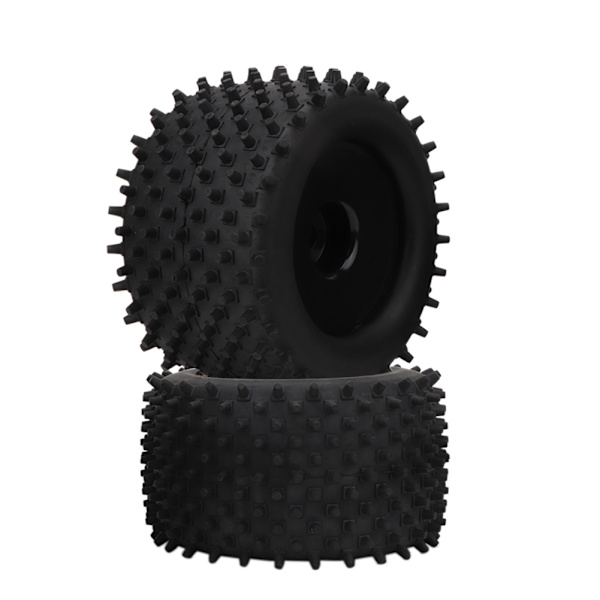 155 mm gummidekk 82 mm navhjuloppgraderingsdeler for Monster Truck 1/8 RC racerbil