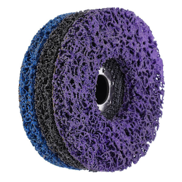 3 stk vinkelsliber polerskive Elastisk harpiks slibeskive polerpude 4,5 tommer 115 mm