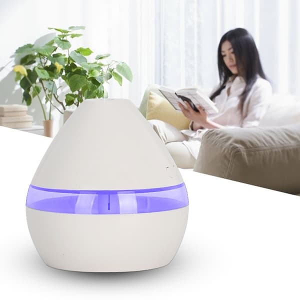 Luftfukter Aroma Diffuser USB Automatisk Avstenging Lav Støy Hjemmedekorasjon for Rom Kontor