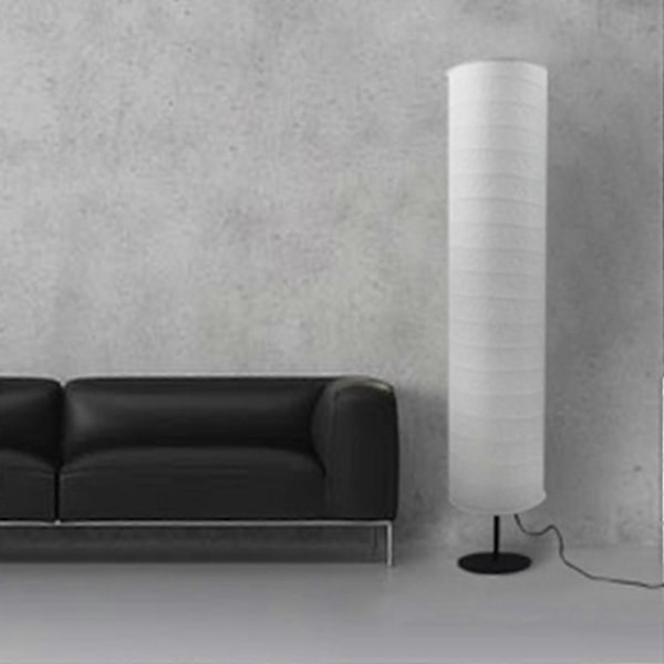 1 stk. gulvlampe i papirdesign, lysdæmper i europæisk stil