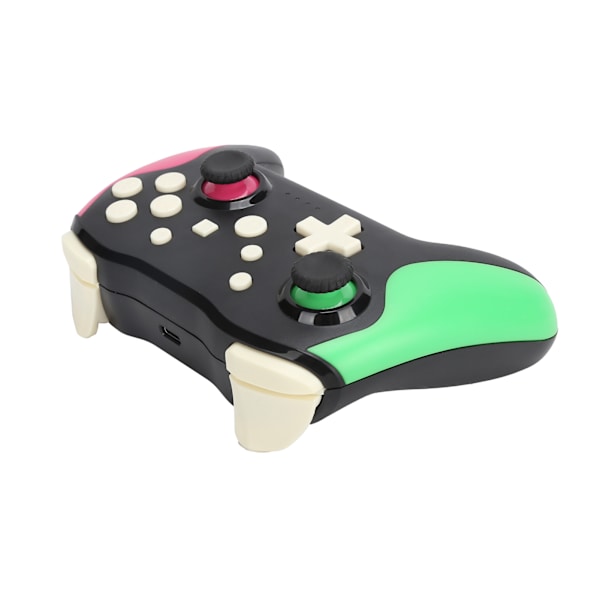 Trådløs 6-akset Gamepad Bluetooth Game Controller Dobbelt Vibrationsjoystick til SWITCH