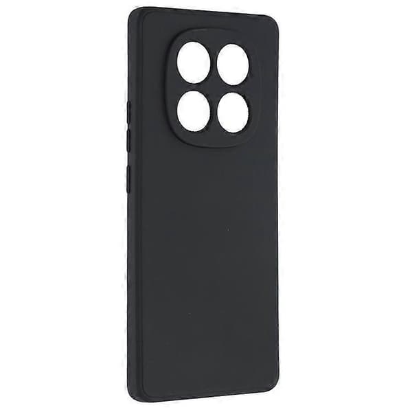 Bulk Køb Kompatibel med Xiaomi Redmi Note 14 Pro 5G Etui Lige Kanter Blød TPU Mat Telefonbagside Black