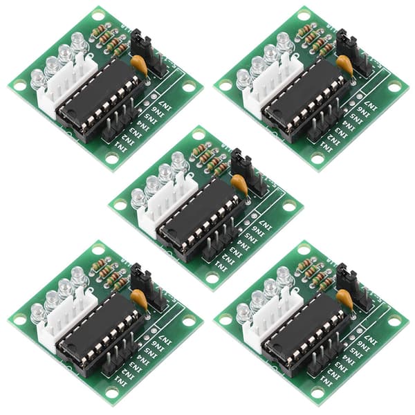 5 stk/sett ULN2003 Driverkort Stepping Modul for 4-fase Steppermotor