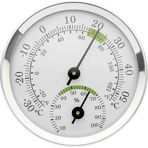 Hygrometer Termometer Inomhus Temperatur Luftfuktighet Sensor Monitor Detektor Mätningar för Hem Garage Växthus Vinkällare_SZXM
