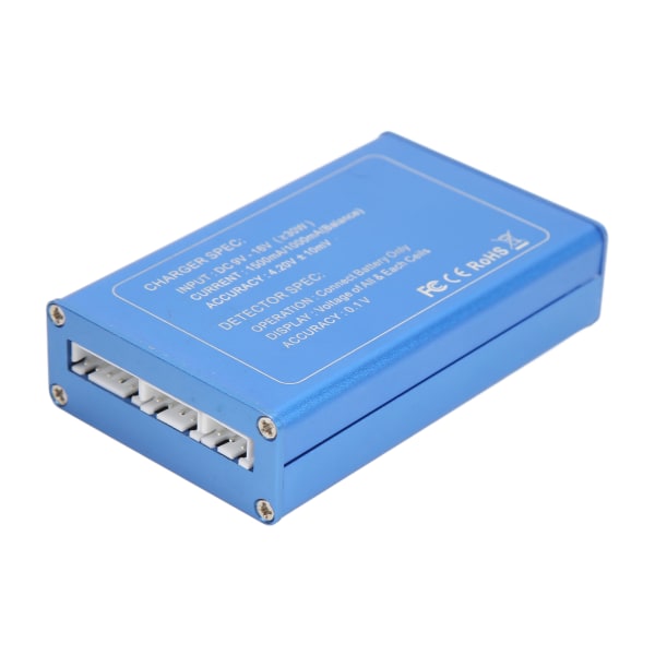 RC balanselader for 2S 3S 4S 25W Høynøyaktig Lipo batterilader med spenningsdisplay for modellfly uten adapter
