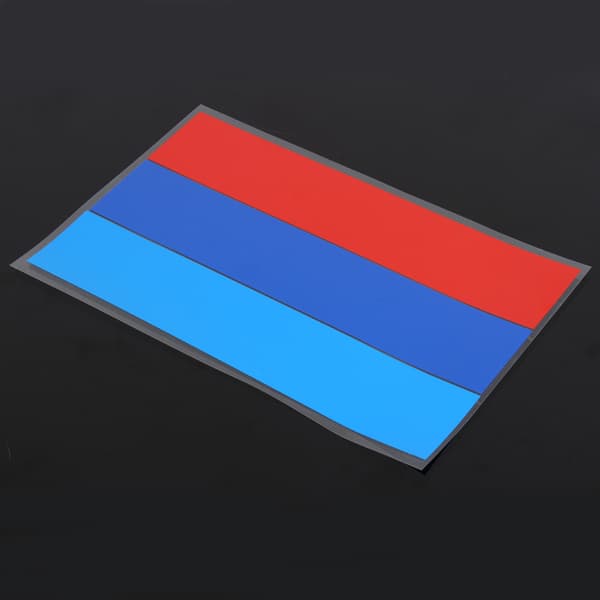 3 stk 25X5cm Grillklistremerke for E30 E36 E39 E46 E60 E65 Z3 Z4 E90 E91 E92 Biltilbehør