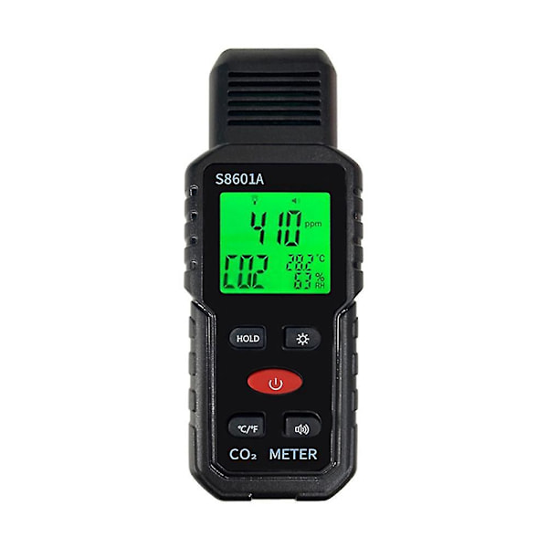 3 i 1 CO2 Måler Luftkvalitetsmonitor Håndholdt 5000Ppm CO2 Monitor Måling Kuldioxid / De-B7
