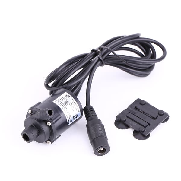 Lågtryckspump DC 12V Mikro Borstlös Dränkbar Motor Vattenpump Solkylning 200L/H