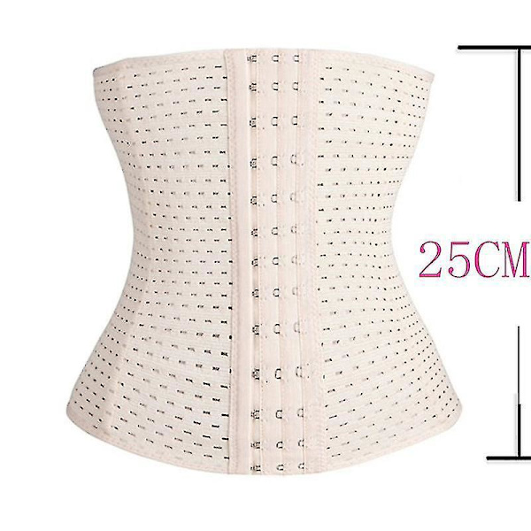 Slankende midjetreningsbelte for menn - Magekompresjons Shapewear L beige