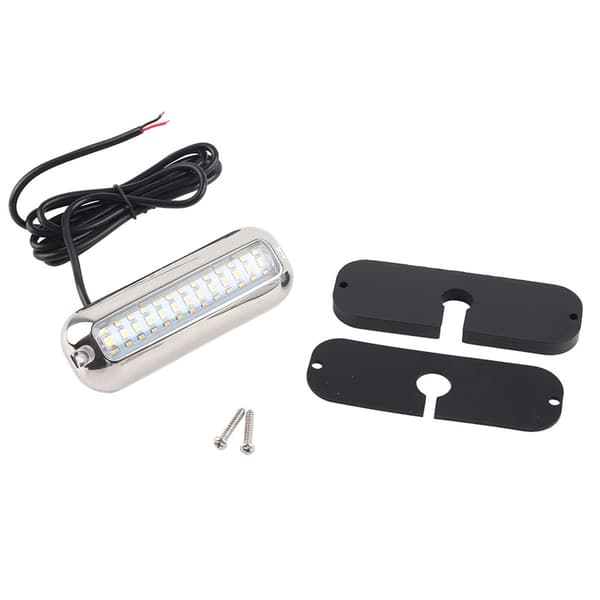 39 LED'er 5,2W Vandtæt Pontoon-Transomlys IP68 Vandtæt Bådfiskeri Lampe Blå
