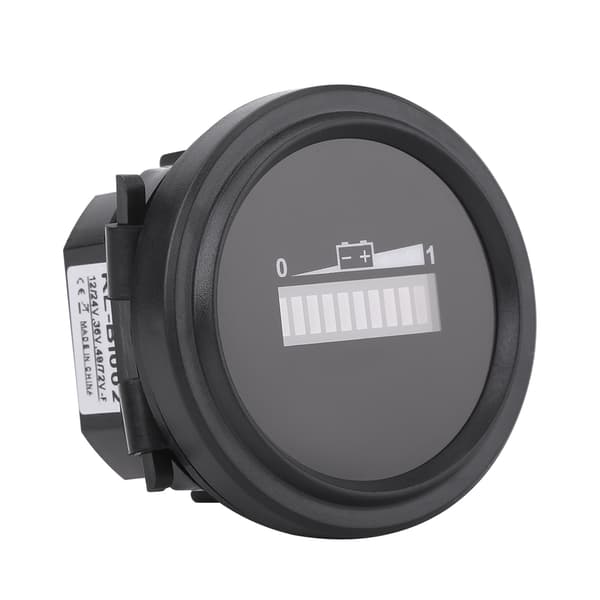 12V/24V/36V/48V/72V LED Digital Batteriindikator Måler til Golfvogn