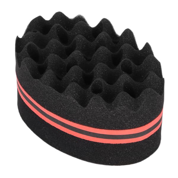 Hårsvampbørste store hull Svamp Dreads Låsing Afro Coil Comb Pleieverktøy for menn kvinner krøller