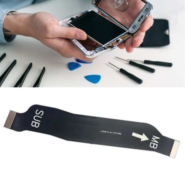 Moderkort Huvudkort Anslutning Ribbon Flex Cable Module Byte för Xiaomi Redmi Note 10 Note 10S