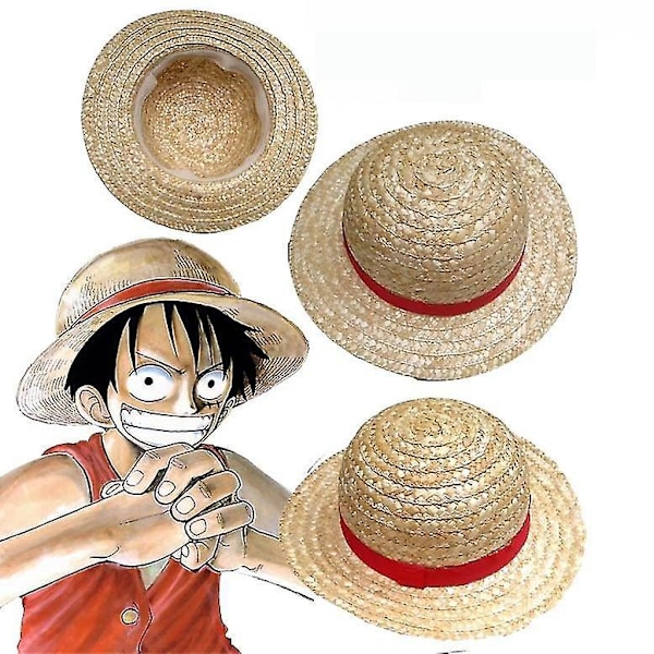 Luffy Cosplay Halmhat - 31cm