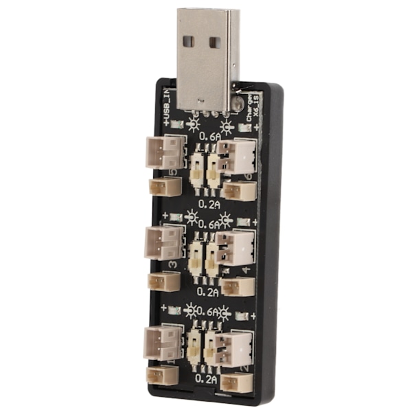 LiPo batteri USB 6 oberoende utgångar 3,7V/4,35V smart laddningsverktyg för RC modellleksak