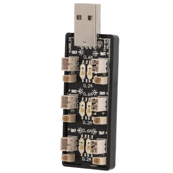 LiPo-batteri USB 6 uafhængige udgange 3.7V/4.35V Smart opladningsværktøj til RC-model legetøj