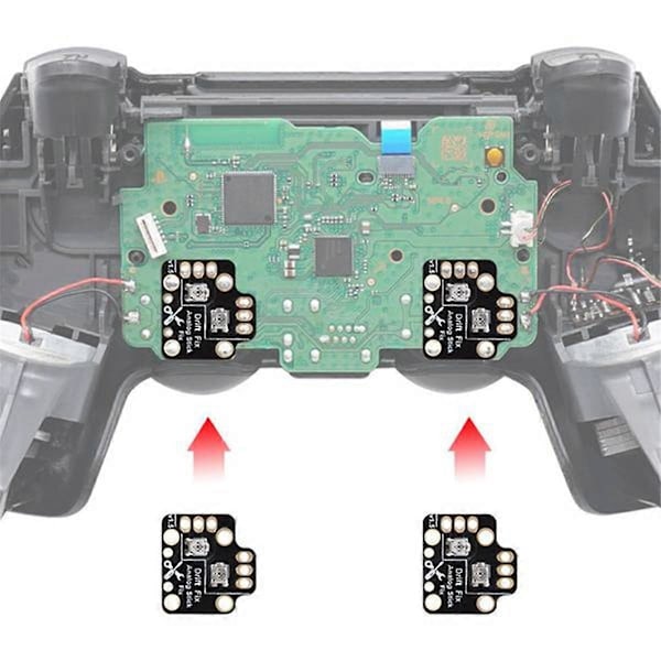 Gamepad Joystick Drift Reparationskort för //X