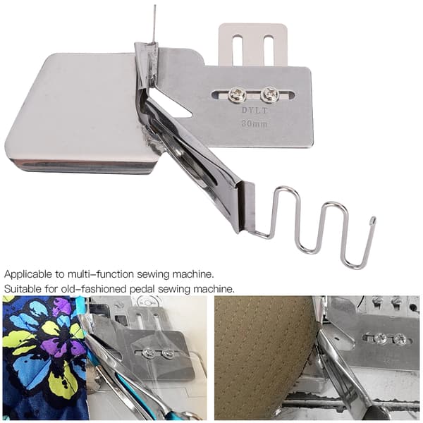 Syning Hemmer 4-fold industrielle tilbehør Tape Binder Computerstyret Låsesømsmaskine 30 mm