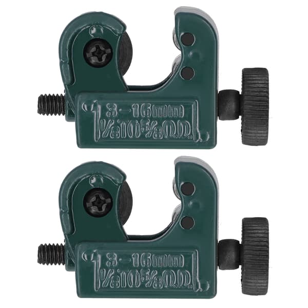 2 stk. rørkutter mini kobber aluminium jern metall rør skivekutter grønn 3‑16mm CT‑127A