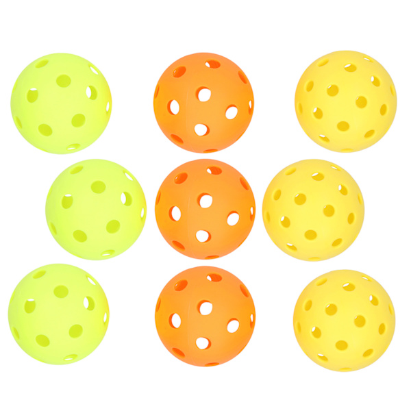 40/26 hål Pickleball bollar inomhus utomhus träning PE Pickle bollar med ljusa färger