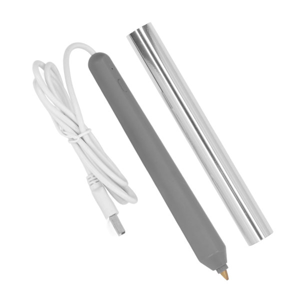 Varmfoliepen USB Värmefolieprägling Embossing Pen ABS Hantverksverktyg för ritning Skrivsilverfärg