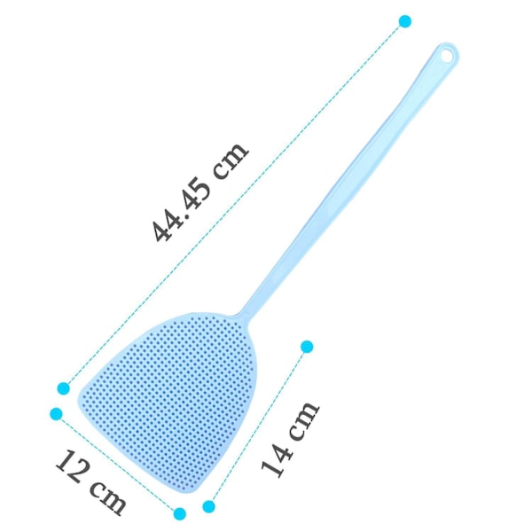 Kolmen pakkauksen kestävä monivärinen set 44,45 cm:n kahvalla manuaaliseen tuholaistorjuntaan keittiössä