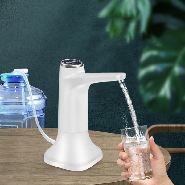 Vattenflaskedispenser USB-laddning Automatisk elektrisk dricksvattenpump för kontor skola