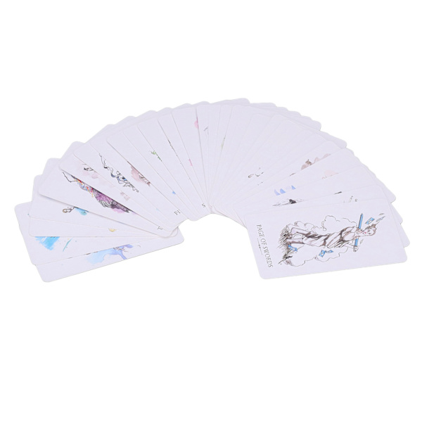 78 Decks The Linestrider Tarot Vackra Mönster Belagd Pappersprognoskort Spel