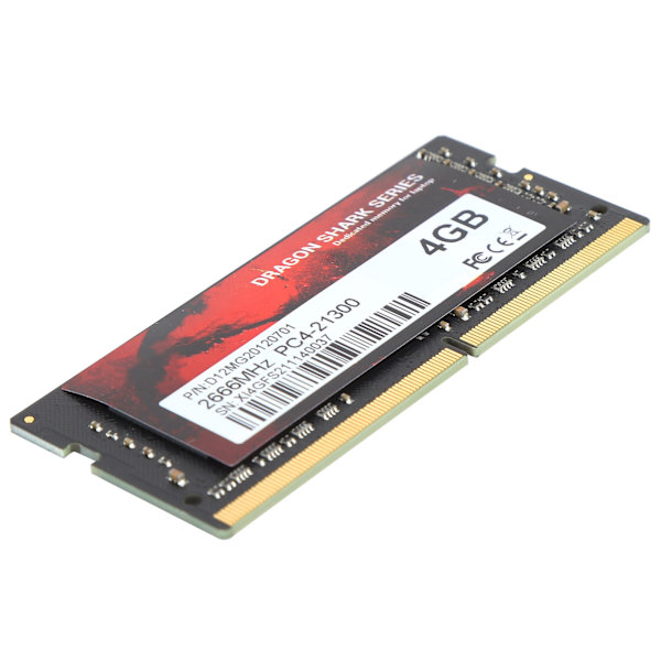 Bærbar hukommelse PC4‑21300 RAM hukommelsesopgraderingskit Kompatibel med DDR4‑2666MHz Notebook4GB