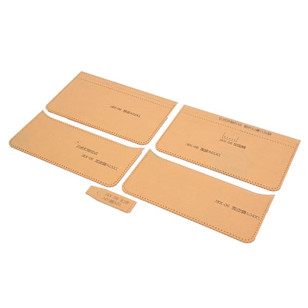 Mobiltelefonväska Akryl Making Mall Set Lång plånbok Handväska Stencil Läder Craft Tool