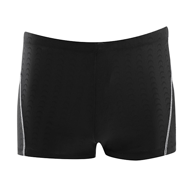Mænd Sport Badetøj Racing Svømning Trunks Hurtigtørrende Briefs Svømmedragt (Silver Line 3XL)