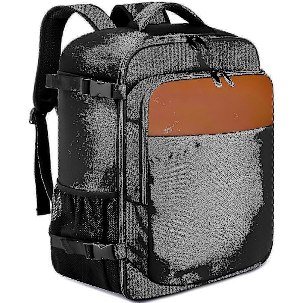 Flygplans Kabin Reseryggsäck 45x36x20 15,6 Tums Laptop Reseväska Arbetsväska Brun