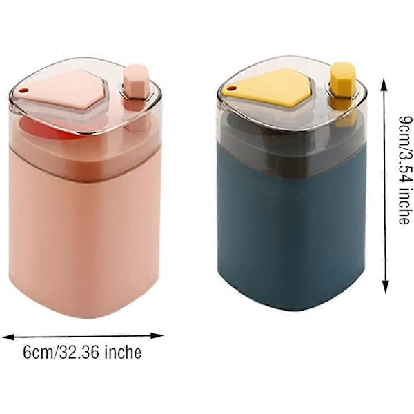 3 st Tandpetare Dispenser, Automatisk Tandpetarhållare, Kreativ Tandpetarbox, Portabel Plast