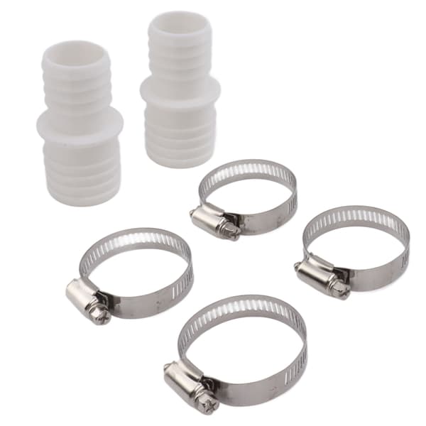 32mm Slangkoppling Poolslangadapter med Slangklämma Slangadapter Ersättning för Pangea Tech