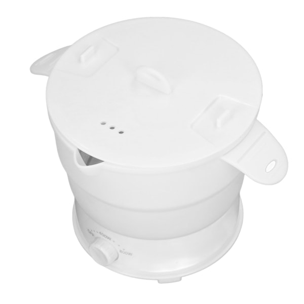 Elektrisk Hot Pot Cooker Multifunksjon 1.2L Bærbar Foldbar Elektrisk Hot Pot for Hjem Sovesal Kontor Reise EU Plugg 220V
