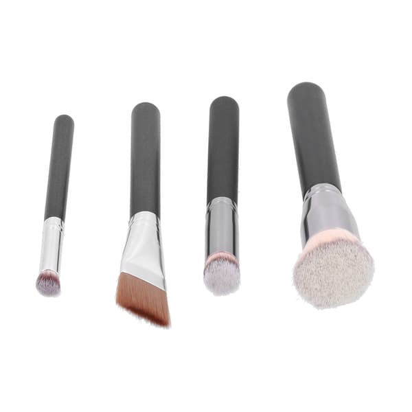 4 STK Makeup Børstesæt Bløde Børstehår Kosmetiske Børster til Foundation Concealer Blush Pudder