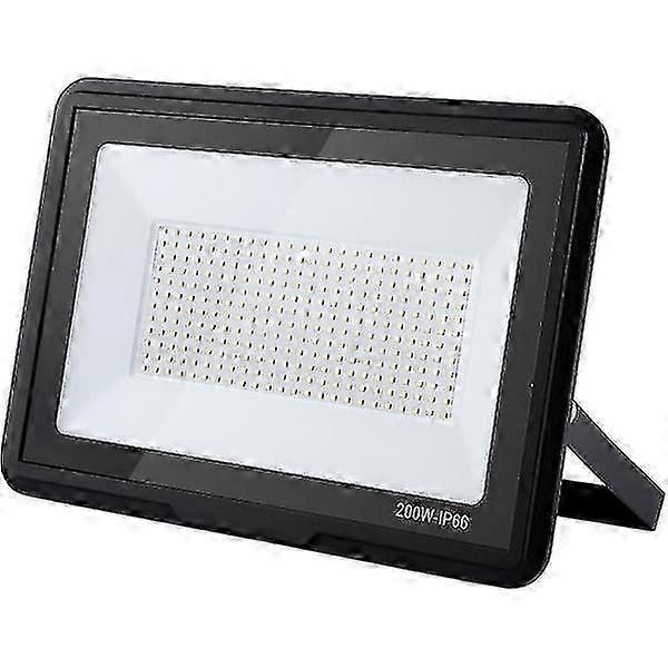LED-valonheitin, 200 W 25000 lm ulkokäyttöön tarkoitettu LED-valonheitin, 6000 K LED-valonheitin