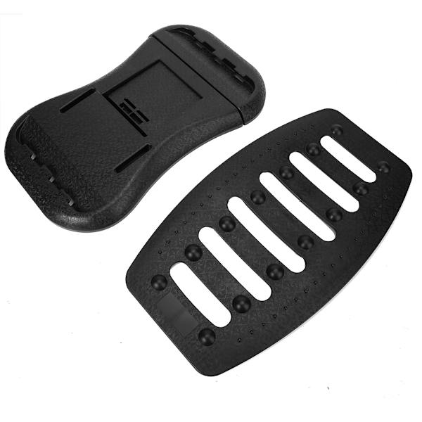 Lumbal ryggrad Diskbråck Traction Justerbar Smärtlindring Lumbal Spine Massager Svart