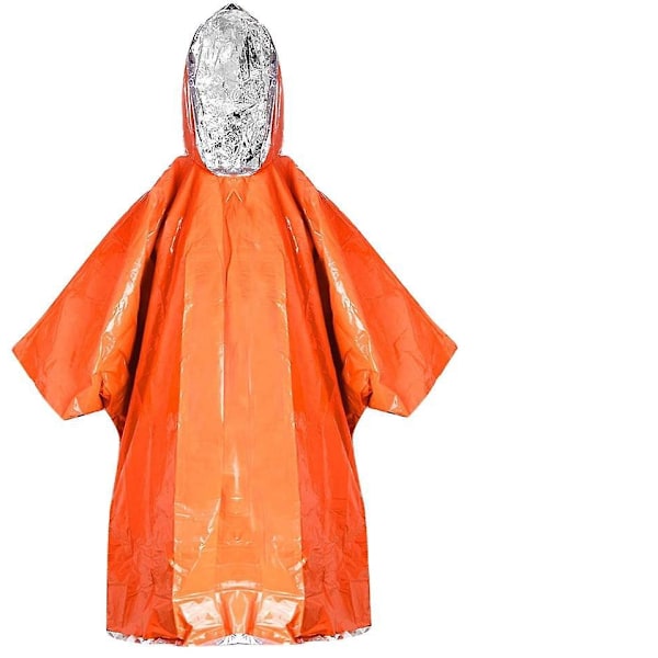 Hätätilanteen Sateenvarjo Mylar-Peittovuorella - Kestävä Vedenpitävä Leirintävaruste