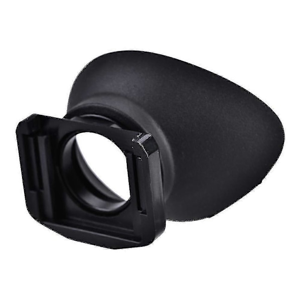 Øyemusling i plast for kameraobjektiv, svart tilbehør for Canon Eos 5diii 1dx 7d Zekai