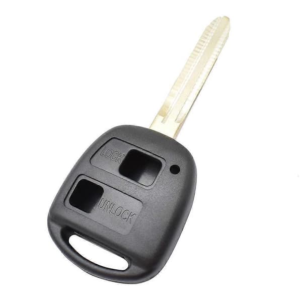 Remote Car Key for Toyota Yaris Prado Tarago Camry Corolla Key Case Button Pad Switch svart